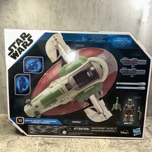 Star Wars Mission Fleet FIRESPRAY Boba Fett Starship Vehicle Disney Hasbro